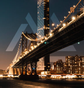 City Skyline with bridge