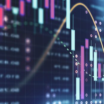 Currency and Exchange Stock Chart for Finance and Economy Display