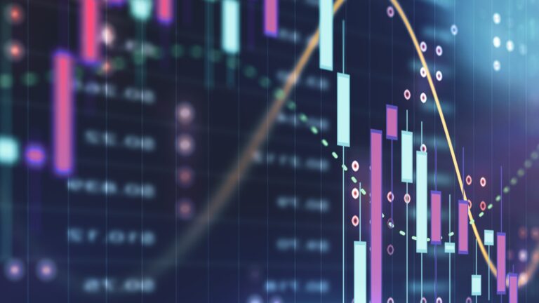 Currency and Exchange Stock Chart for Finance and Economy Display