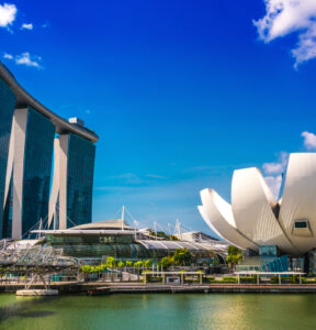 Marina Bay Sands and ArtScience Museum in Singapore